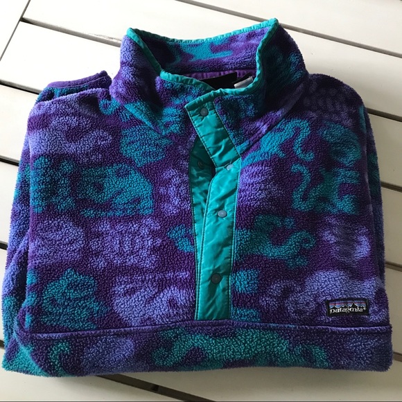 Patagonia Other - Patagonia Vintage Snap Fleece Pullover  L unisex